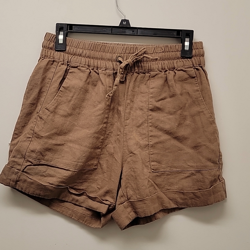 ZENANA Tan Shorts - Size S